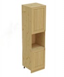 Пенал   - 2 двери без лака 